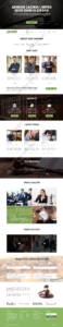Lawyer Web Design Mockup-K