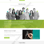 SEO Web Design Mockup-U